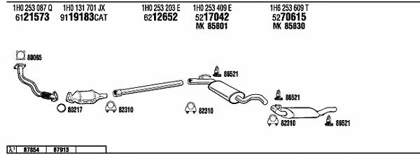 Buy Walker VW20572 at a low price in United Arab Emirates!