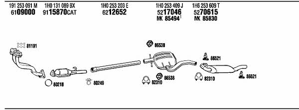 Buy Walker VW20579 at a low price in United Arab Emirates!