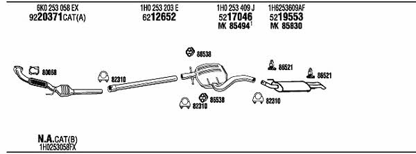 Buy Walker VW20584 at a low price in United Arab Emirates!