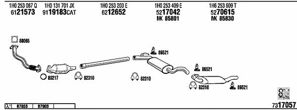 Buy Walker VW20608 at a low price in United Arab Emirates!