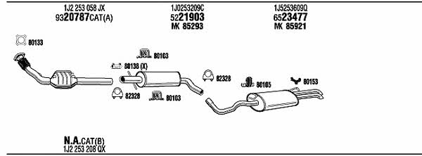 Buy Walker VW20688 at a low price in United Arab Emirates!