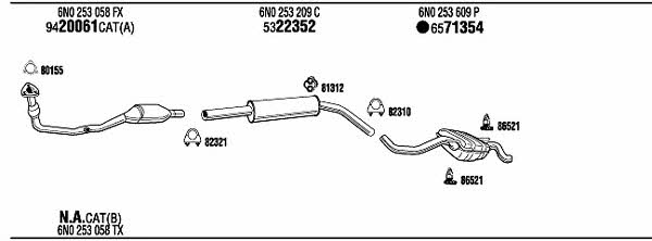 Buy Walker VW20699 at a low price in United Arab Emirates!