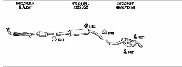 Buy Walker VW20700 at a low price in United Arab Emirates!