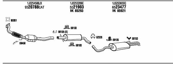 Buy Walker VW20718 at a low price in United Arab Emirates!