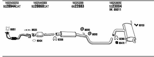 Buy Walker VW20901 at a low price in United Arab Emirates!