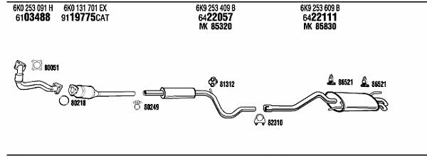 Buy Walker VW21025 at a low price in United Arab Emirates!