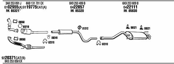 Buy Walker VW21027 at a low price in United Arab Emirates!