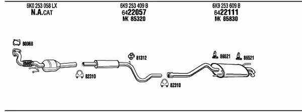 Buy Walker VW21029 at a low price in United Arab Emirates!