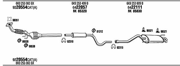 Buy Walker VW21057 at a low price in United Arab Emirates!