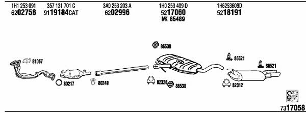 Buy Walker VW23009 at a low price in United Arab Emirates!