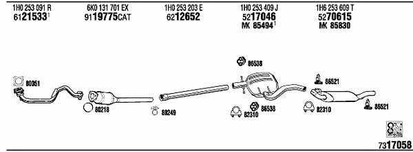 Buy Walker VW23010 at a low price in United Arab Emirates!