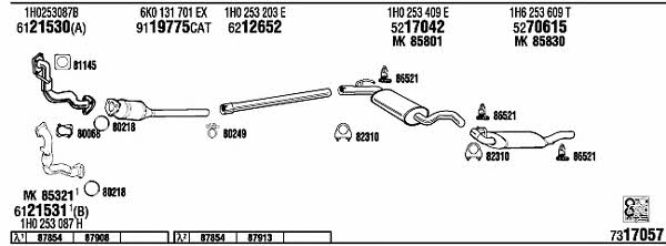 Buy Walker VW23012 at a low price in United Arab Emirates!