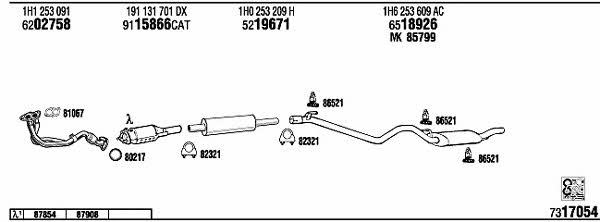 Buy Walker VW23017 at a low price in United Arab Emirates!