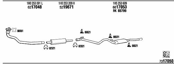 Buy Walker VW25004 at a low price in United Arab Emirates!