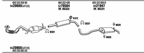 Buy Walker VW26081 at a low price in United Arab Emirates!