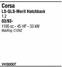 VH30007 Walker Exhaust system