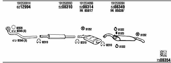 Buy Walker VW36015 at a low price in United Arab Emirates!