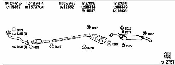 Buy Walker VW36016 at a low price in United Arab Emirates!