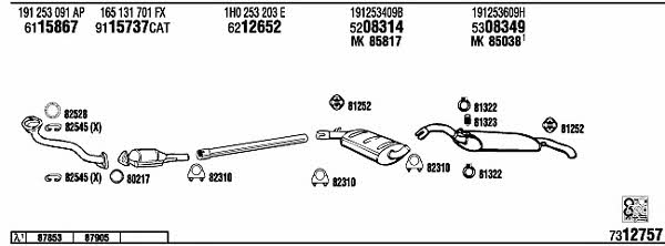 Buy Walker VW36017 at a low price in United Arab Emirates!
