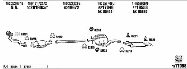 Buy Walker VW36127 at a low price in United Arab Emirates!