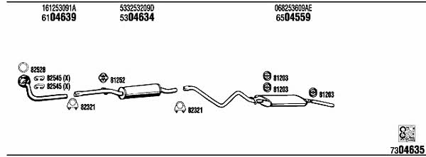 Buy Walker VW40156 at a low price in United Arab Emirates!