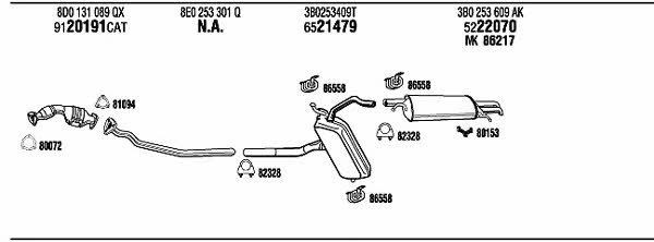 Buy Walker VW50948 at a low price in United Arab Emirates!