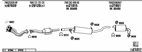 Buy Walker VW55002 at a low price in United Arab Emirates!