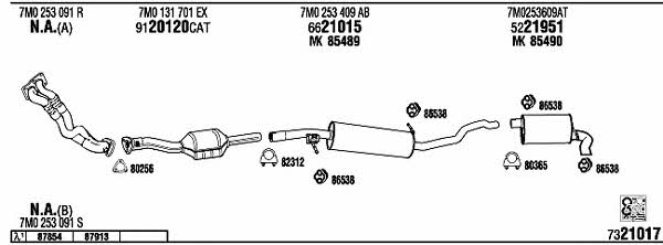 Buy Walker VW55004 at a low price in United Arab Emirates!