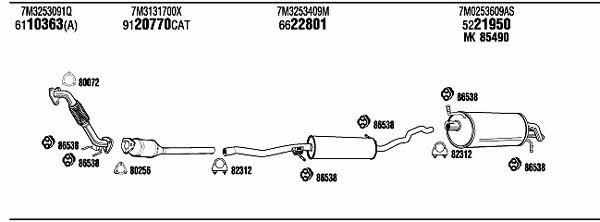 Buy Walker VW55014 at a low price in United Arab Emirates!