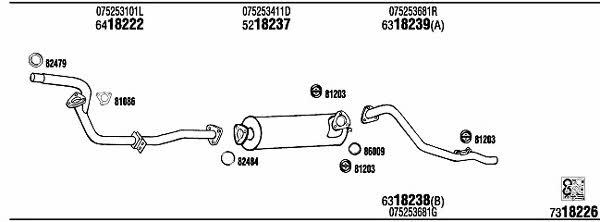 Buy Walker VW60206 at a low price in United Arab Emirates!