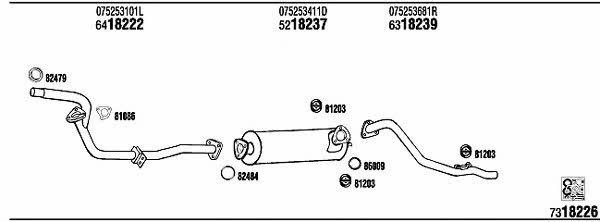 Buy Walker VW60209 at a low price in United Arab Emirates!