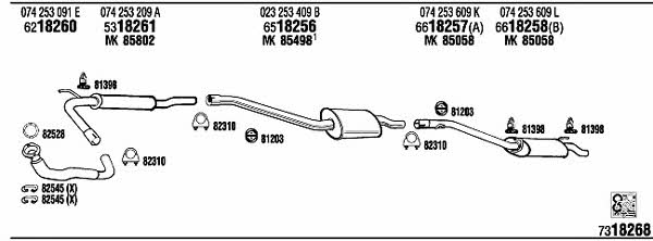 Buy Walker VW72232 at a low price in United Arab Emirates!