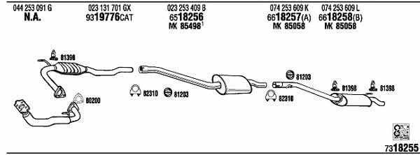Buy Walker VW72234 at a low price in United Arab Emirates!