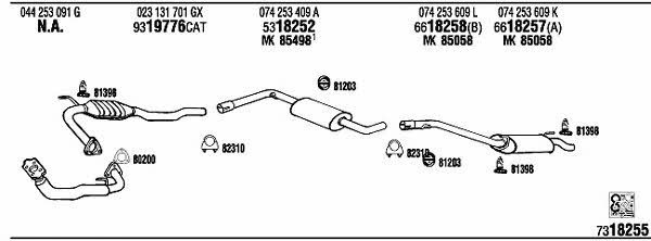 Buy Walker VW72235 at a low price in United Arab Emirates!