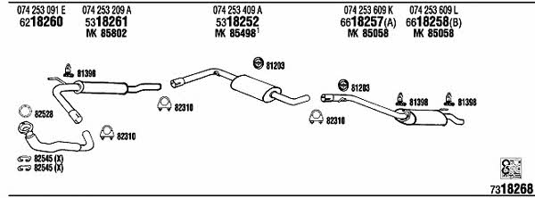Buy Walker VW72239 at a low price in United Arab Emirates!