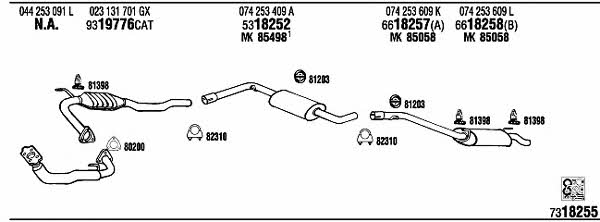 Buy Walker VW72247 at a low price in United Arab Emirates!