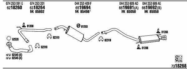 Buy Walker VW72259 at a low price in United Arab Emirates!