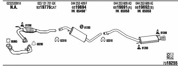 Buy Walker VW72261 at a low price in United Arab Emirates!
