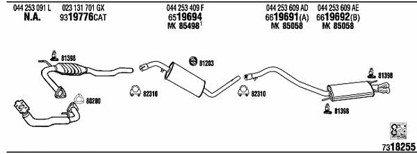 Buy Walker VW72264 at a low price in United Arab Emirates!