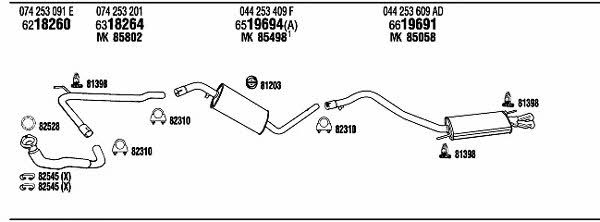 Buy Walker VW72269 at a low price in United Arab Emirates!