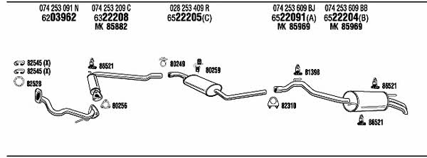 Buy Walker VW72272 at a low price in United Arab Emirates!
