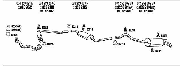 Buy Walker VW72273 at a low price in United Arab Emirates!