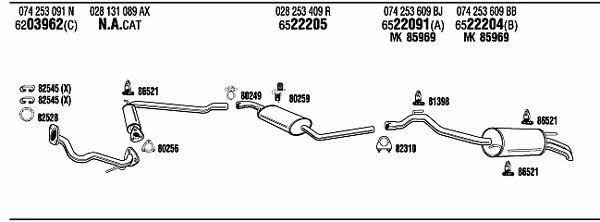 Buy Walker VW72275 at a low price in United Arab Emirates!