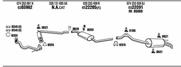 Buy Walker VW72280 at a low price in United Arab Emirates!