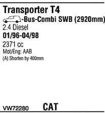 Walker VW72280 Exhaust system VW72280 VW72280 Walker Exhaust system