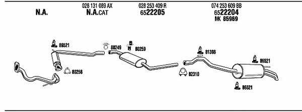 Buy Walker VW72283 at a low price in United Arab Emirates!
