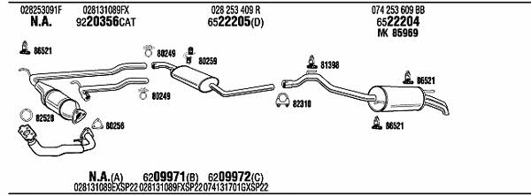 Buy Walker VW72287 at a low price in United Arab Emirates!