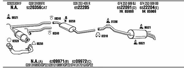 Buy Walker VW72288 at a low price in United Arab Emirates!