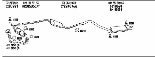Buy Walker VW72290 at a low price in United Arab Emirates!