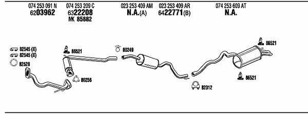 Buy Walker VW72293 at a low price in United Arab Emirates!